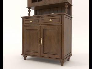 European Style Cabinets Collection 4 3D Model
