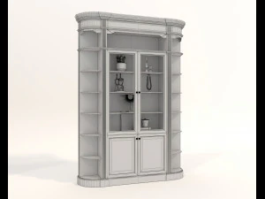 Colecci&oacute;n de gabinetes de estilo europeo 4 Modelo 3D