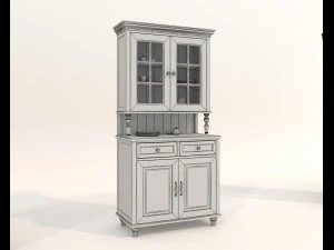 Colecci&oacute;n de gabinetes de estilo europeo 4 Modelo 3D