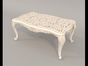 Classic Dining Table and Chairs 22 3D मॉडल