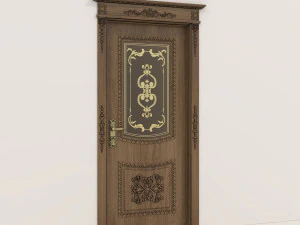 Classic Door Collection 4 3D Model