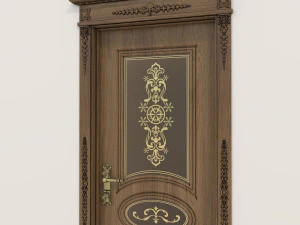 Classic Door Collection 4 3D Model