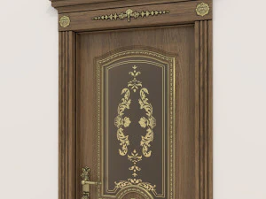 Classic Door Collection 4 3D Model