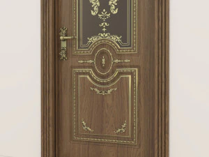Classic Door Collection 4 3D Model