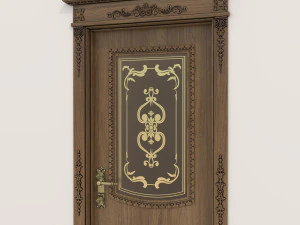 Classic Door Collection 4 3D Model