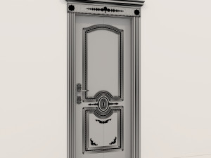 Classic Door Collection 4 3D Модель