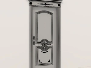 Classic Door Collection 4 3D Model