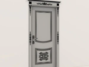 Classic Door Collection 4 3D Model