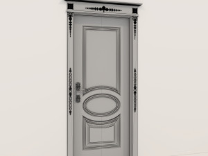 Classic Door Collection 4 3D Модель