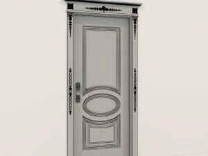 Classic Door Collection 4 3D Model