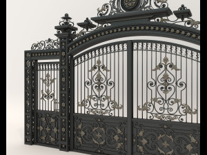 Classic Mansion Gate 4 3Dモデル