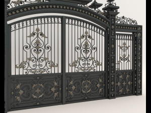 Classic Mansion Gate 4 3Dモデル