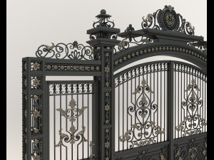 Classic Mansion Gate 4 3Dモデル
