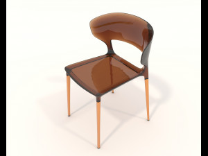 Contemporary Style Coffee Table and Armchair 20 3D 模型
