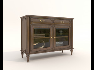 European Style Cabinets Collection 5 3D Model