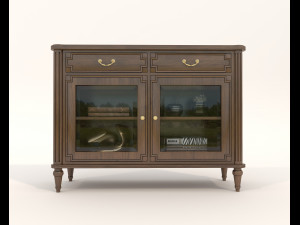 European Style Cabinets Collection 5 3D Model