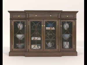 European Style Cabinets Collection 5 3D Model