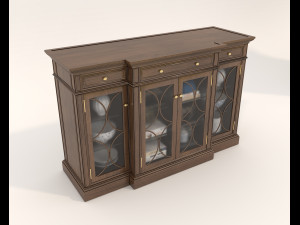 European Style Cabinets Collection 5 3D Model