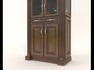 European Style Cabinets Collection 6 3D Model