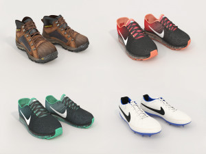 Shoes Collection 12 Modelo 3D
