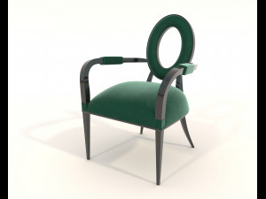 Dining Table and Chairs 6 3D Model