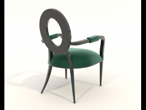 Dining Table and Chairs 6 3D Model