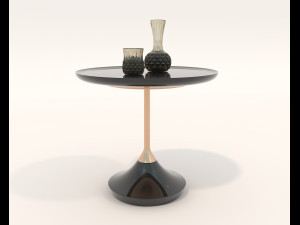 Modern Coffee Table and Armchair 6 Modelo 3D