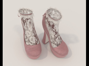 Women Shoes Collection 12 3Dモデル