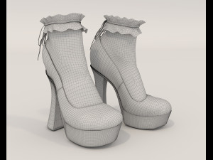 Women Shoes Collection 12 3Dモデル