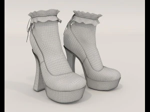 Women Shoes Collection 12 3D Model