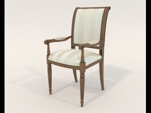 Restaurant Dining Table and Chairs 3 Modèle 3D