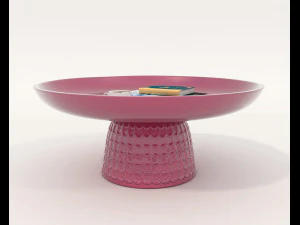 Contemporary Style Coffee Table and Armchair 25 3D Model