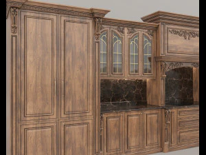 Kuchnia klasyczna 6 Model 3D