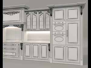 Kuchnia klasyczna 6 Model 3D