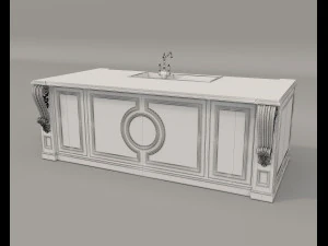 Kuchnia klasyczna 6 Model 3D