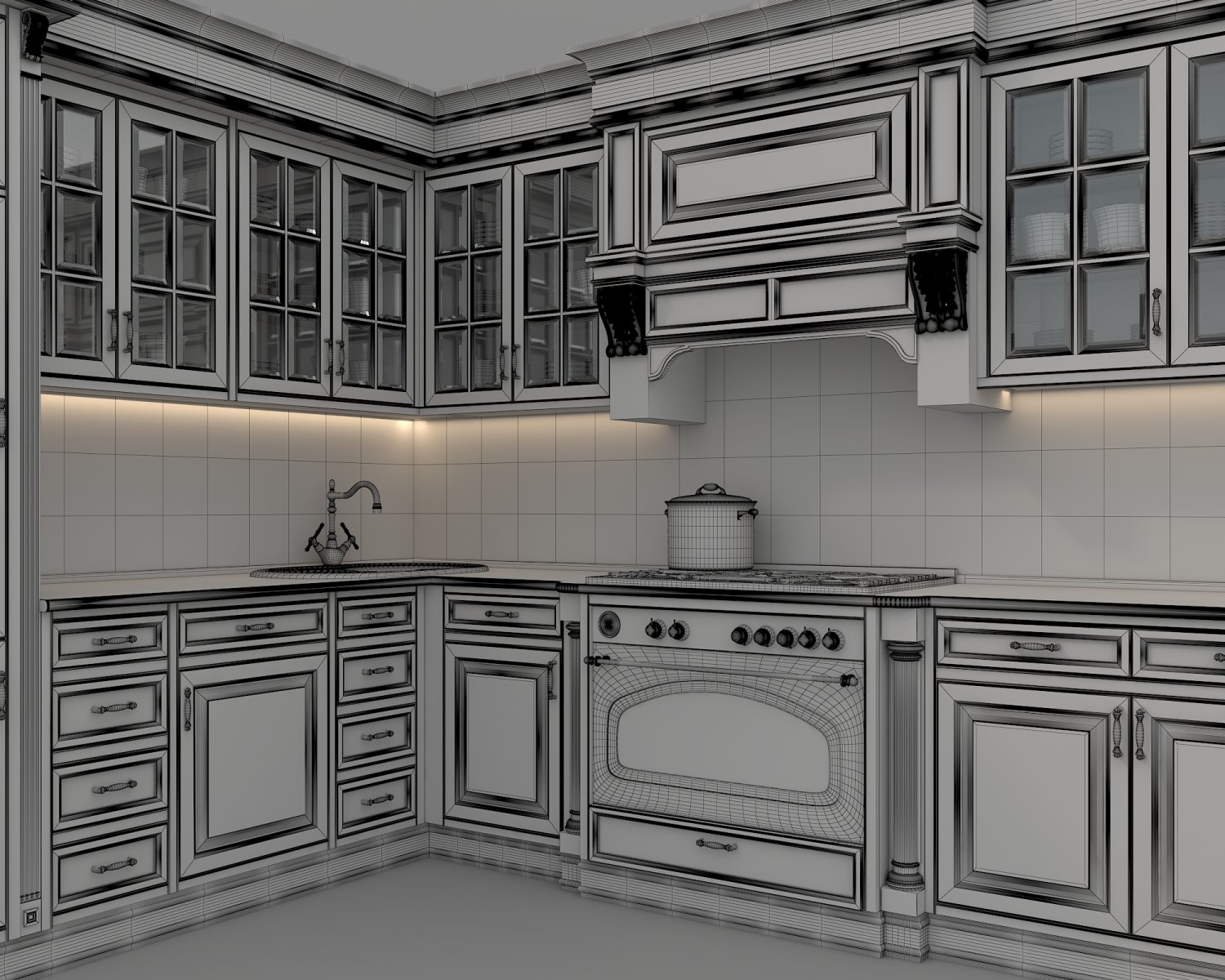 Kitchen Accessories 04 3D Model in Kitchen 3DExport