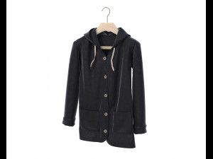 Sweater and Coat on Hanger 2 3D मॉडल