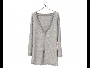 Sweater and Coat on Hanger 2 3D Model