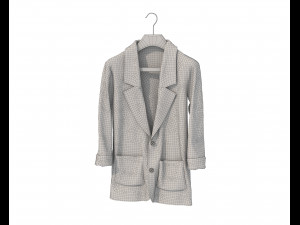 Sweater and Coat on Hanger 2 3D मॉडल