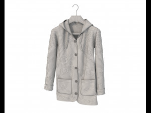 Sweater and Coat on Hanger 2 3D मॉडल