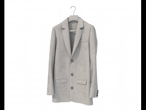Sweater and Coat on Hanger 2 3D मॉडल