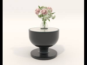 Contemporary Style Coffee Table and Armchair 26 Modello 3D