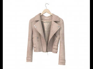 Coats on Hanger 3D Model