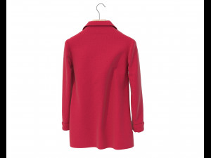 Coats on Hanger 3D 模型