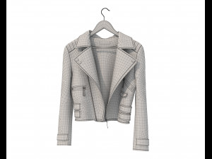 Coats on Hanger 3D 模型