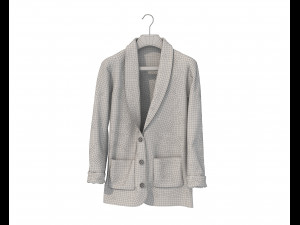 Coats on Hanger 3D 模型