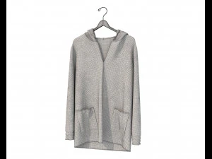 Coats on Hanger 3D Model