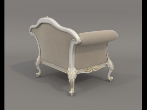 Classic Sofa and Armchair 3 3Dモデル