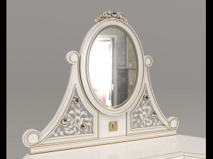Classic Style Dressing Table 10 3D Модель