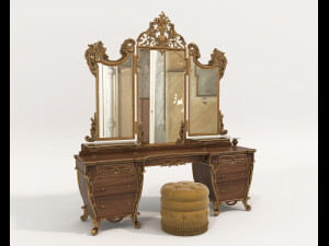 Classic Style Dressing Table 11 3Dモデル